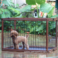 Serviceable Folding Expandable Main dog wooden fence Gate